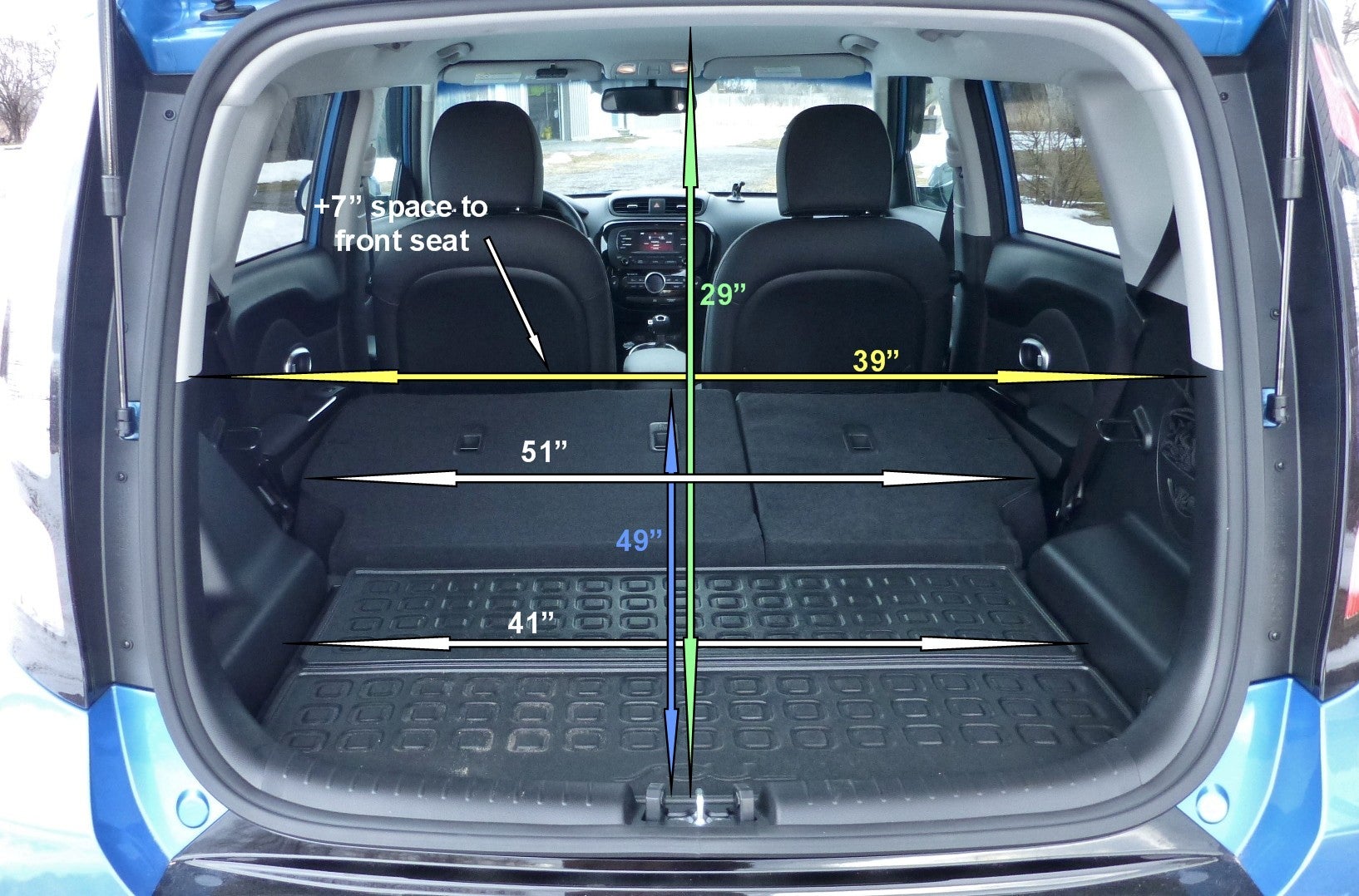 Cargo Room In Inches Kia Soul Forums